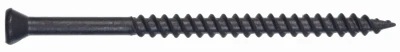 Fas-n-Tite Trim Screws, Square, Black Phosphate, 2-1/4-In. x #6, 5-Lbs.