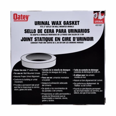 Urinal Wax Ring, 1-1/2 to 2 In.