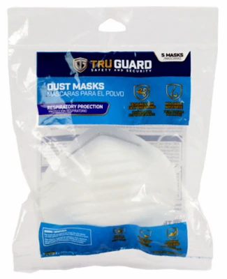 Non-Toxic Dust Masks, 5-Pk.