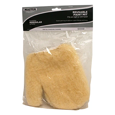 Painter's Mitt For Fast And Easy Painting On Irregular Surfaces