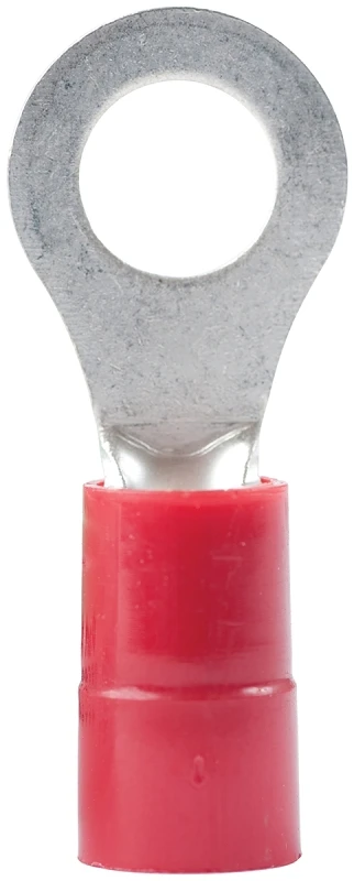 Ring Terminals, 8-10 Stud, 22-18 AWG, 22-Pk.