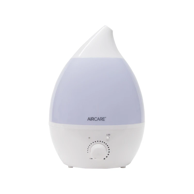 Aurora Mini Ultrasonic Humidifier,Aroma Diffuser + LED Night Light, 360-Sq. Ft. Coverage, .33-Gallon