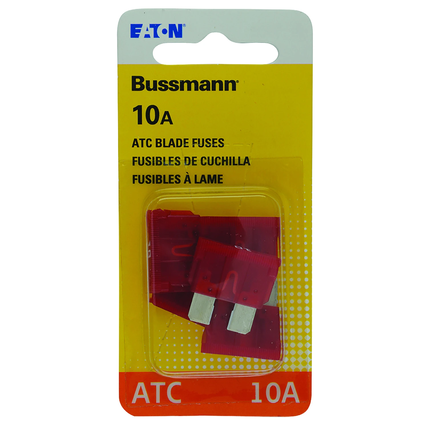 Automotive Blade Fuses, Red, 10-Amp, 5-Pk.