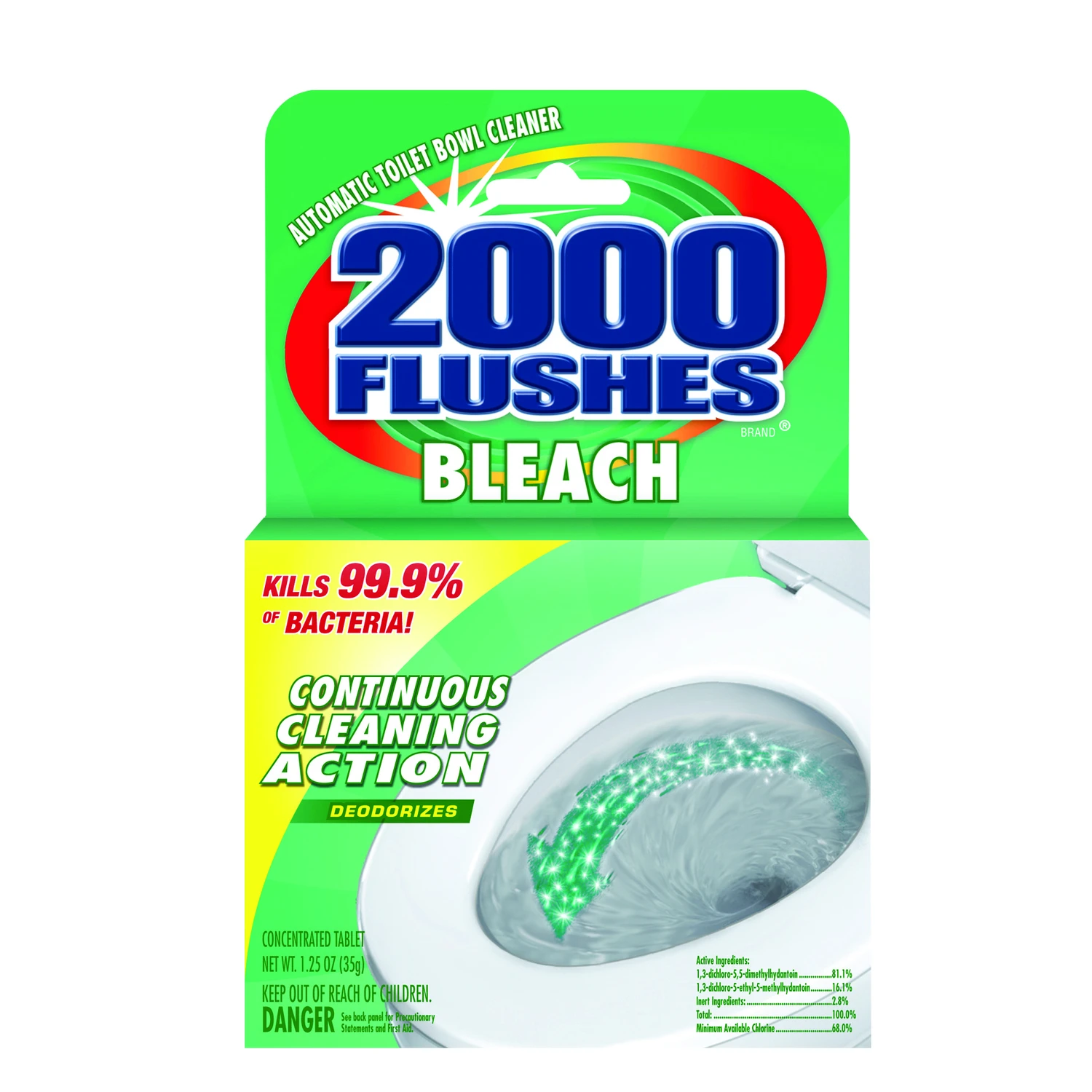 1-1/4 oz. Chlorine Anti-Bacterial Toilet Bowl Cleaner