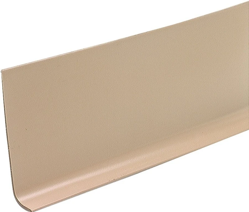4 In. x 4 Ft. Beige Vinyl Wall Base