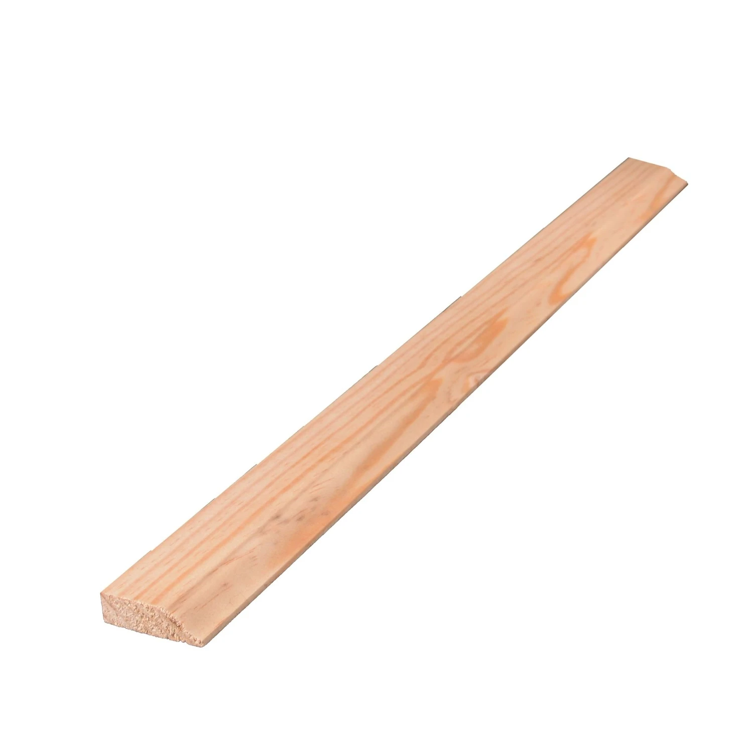 Solid Pine Moulding, Colonial Stop, 7/16 x 1-3/8 In. x 7 Ft.