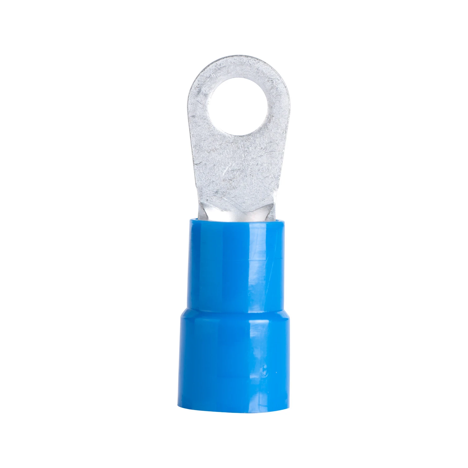Ring Terminals,1/4-In. Stud, 6 AWG, 4-Pk.