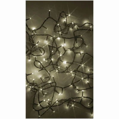 String 300-light Set, Micro Twinkling Warm White, 49.8' Length