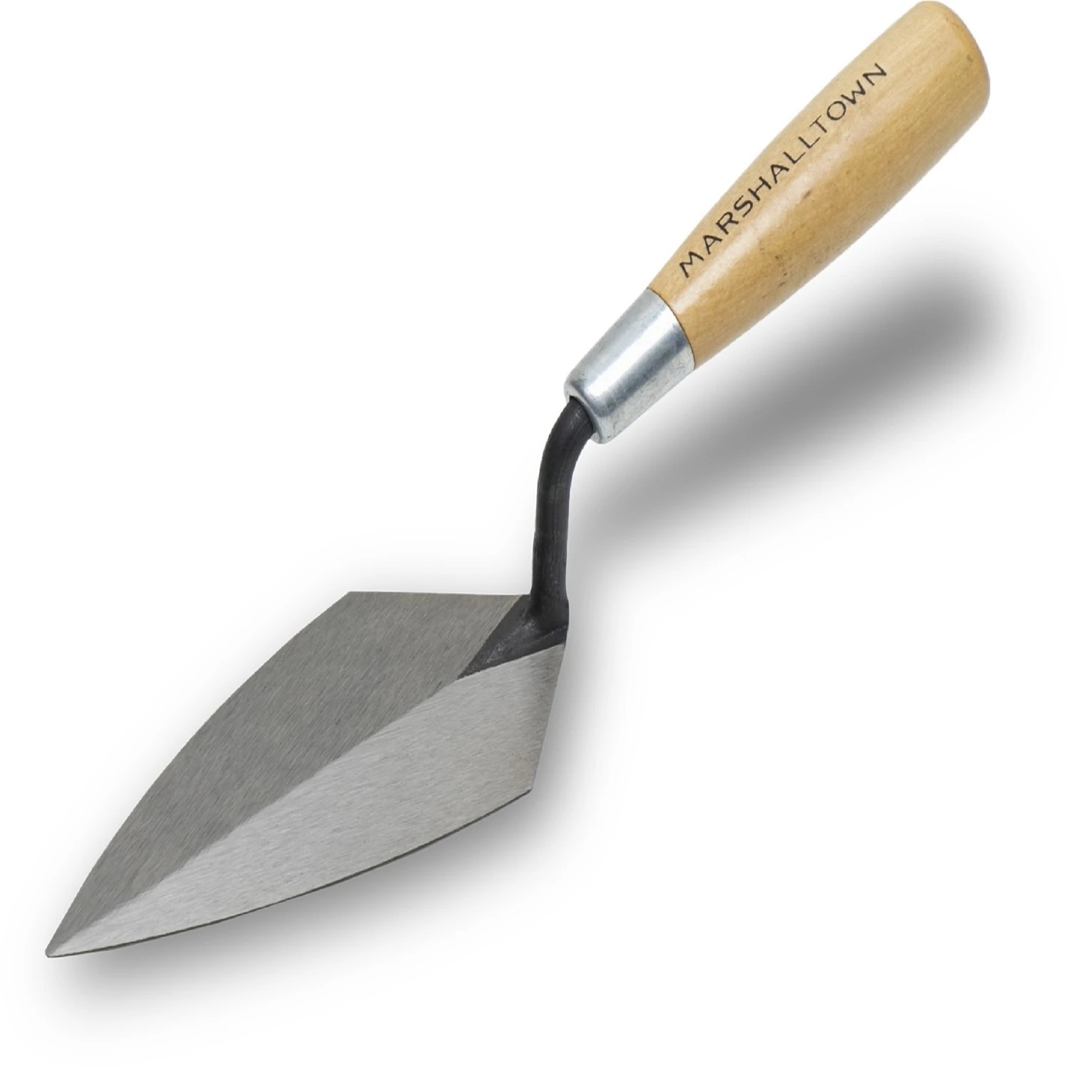 Concrete Pointing Trowel, Wood Handle, 6 x 2.75 In.