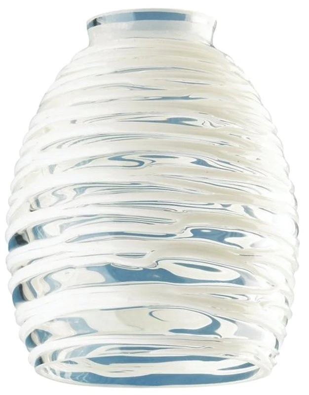 Rope Design Glass Ceiling Fan Light Shades