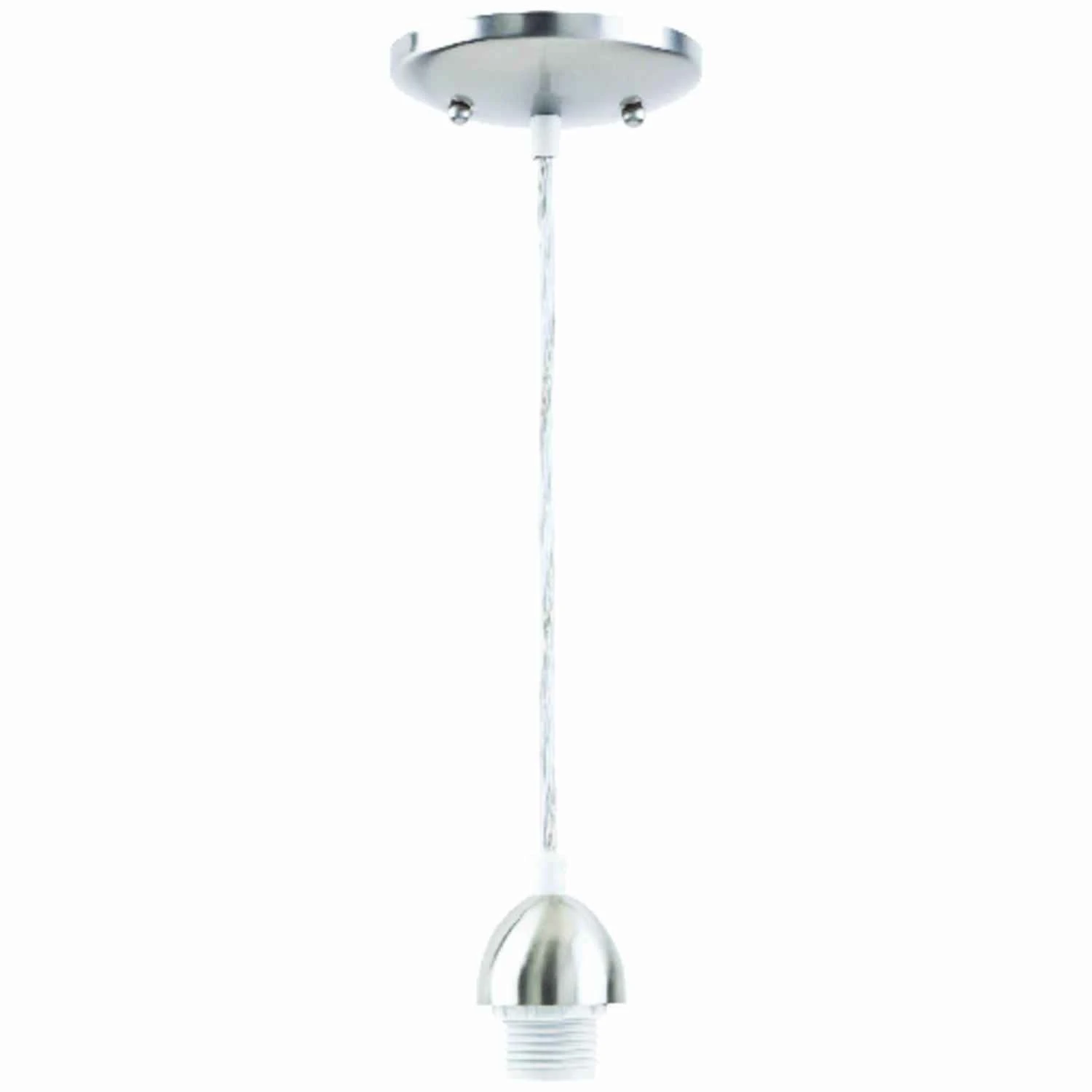 Decorative Mini Pendant Light Kit, Nickel