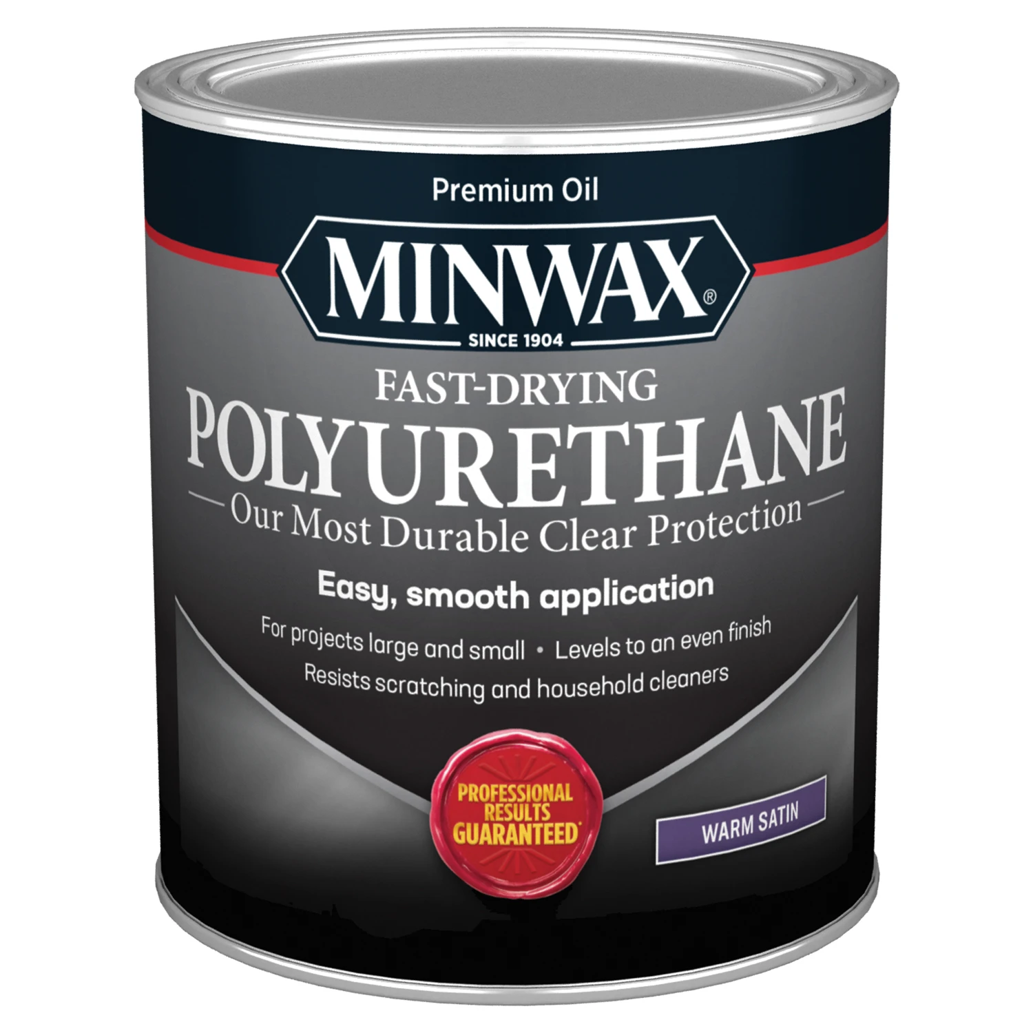 Polyurethane Finish, Satin, 1-QT.