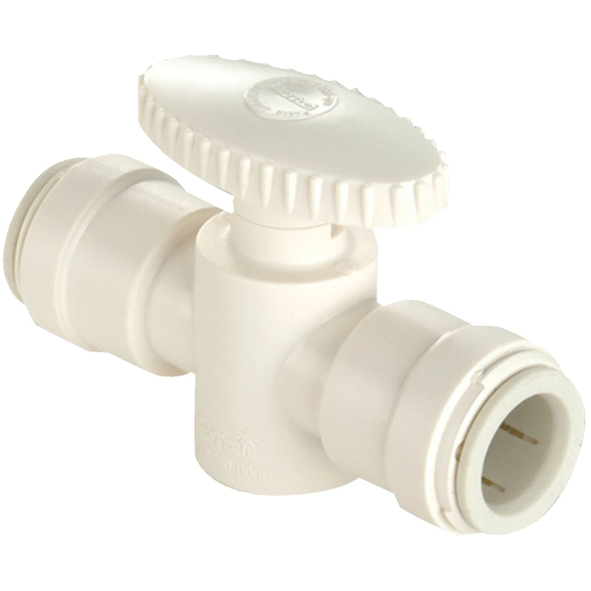 Globe Stop Quick Connect Valve, 3/8 x 3/8 In.
