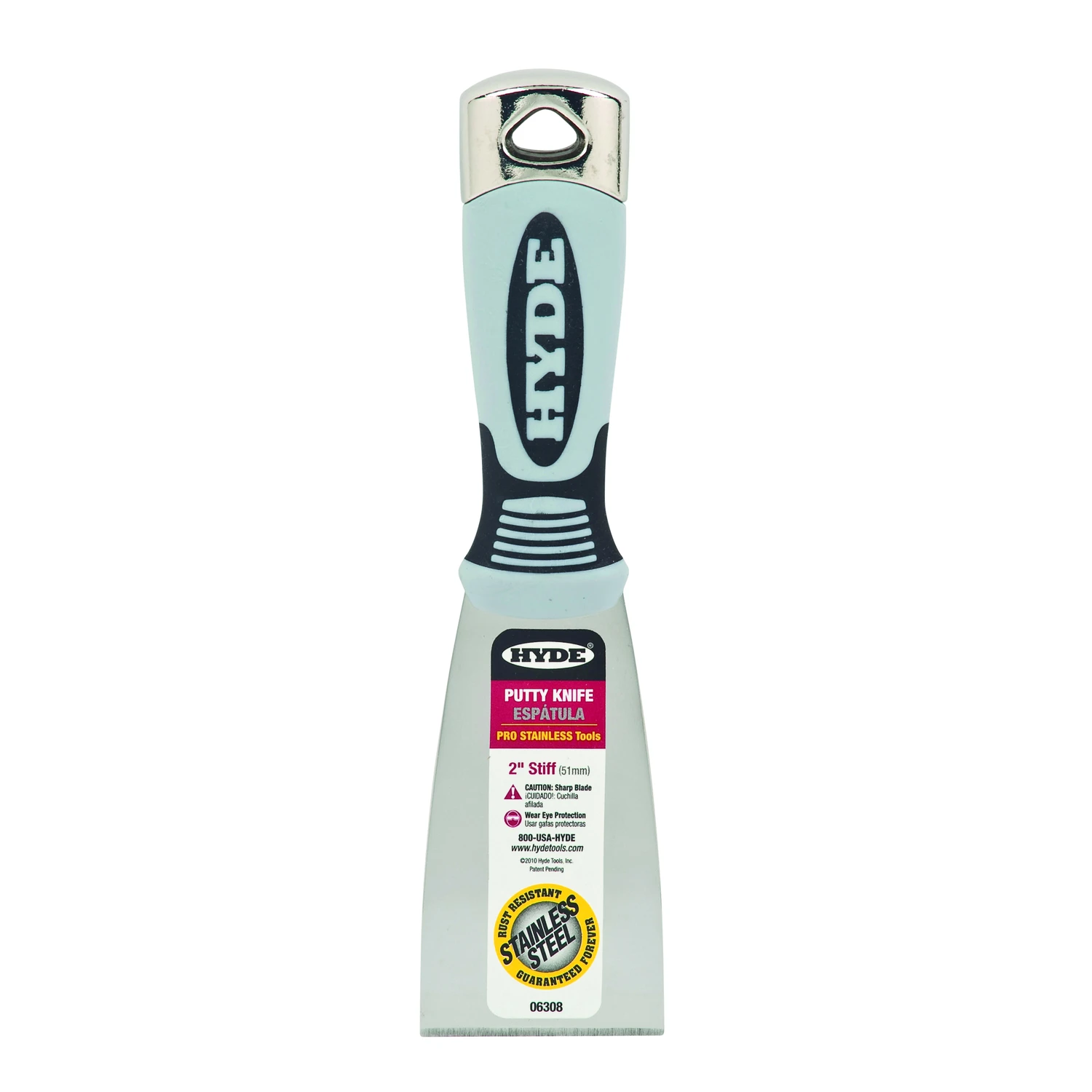 Pro Putty Knife, Stiff Blade, 2-In.