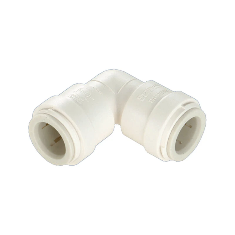 PEX Quick Connect Pipe Elbow, 3/8 In. Copper Tube