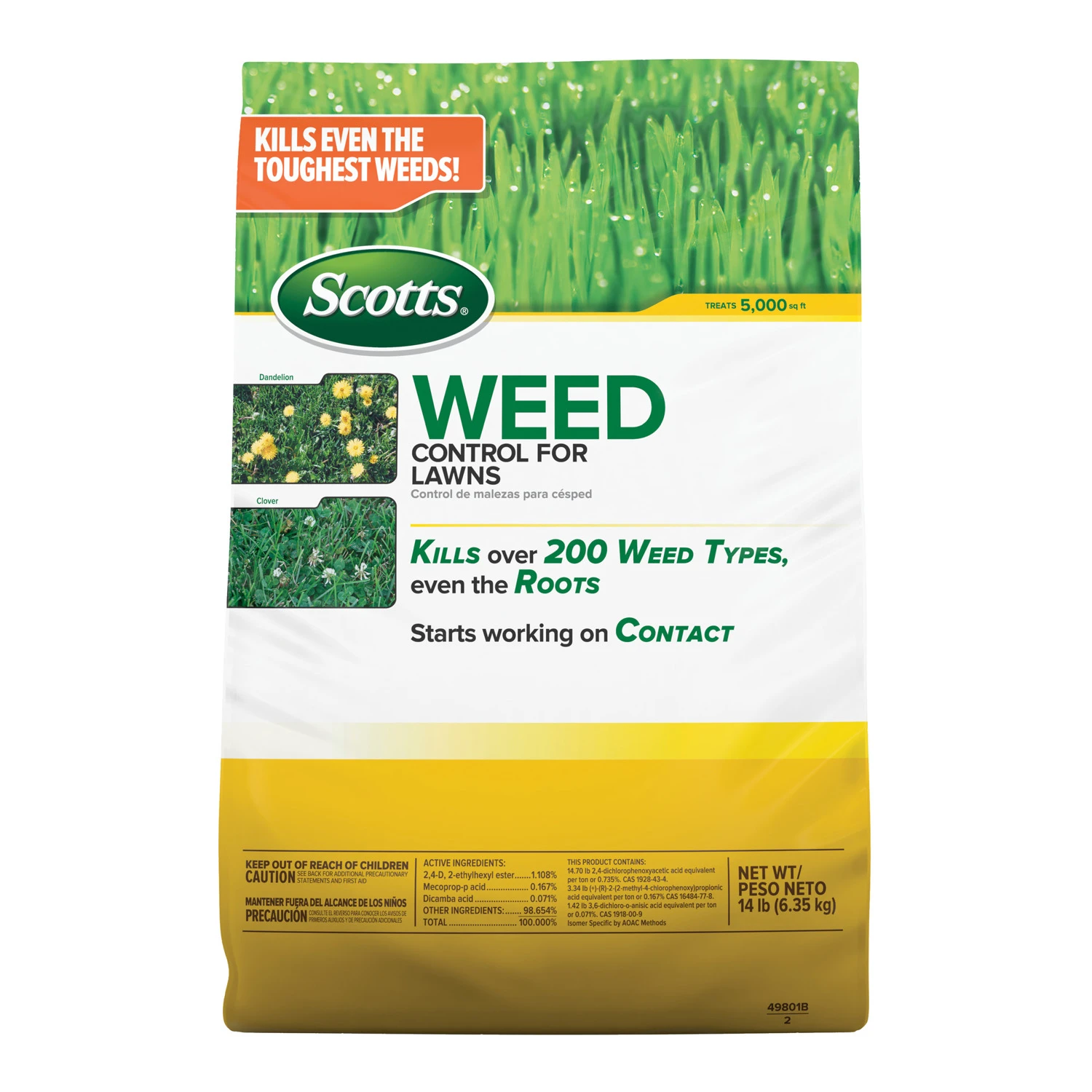 Weed Control for Lawns, 14-Lbs.