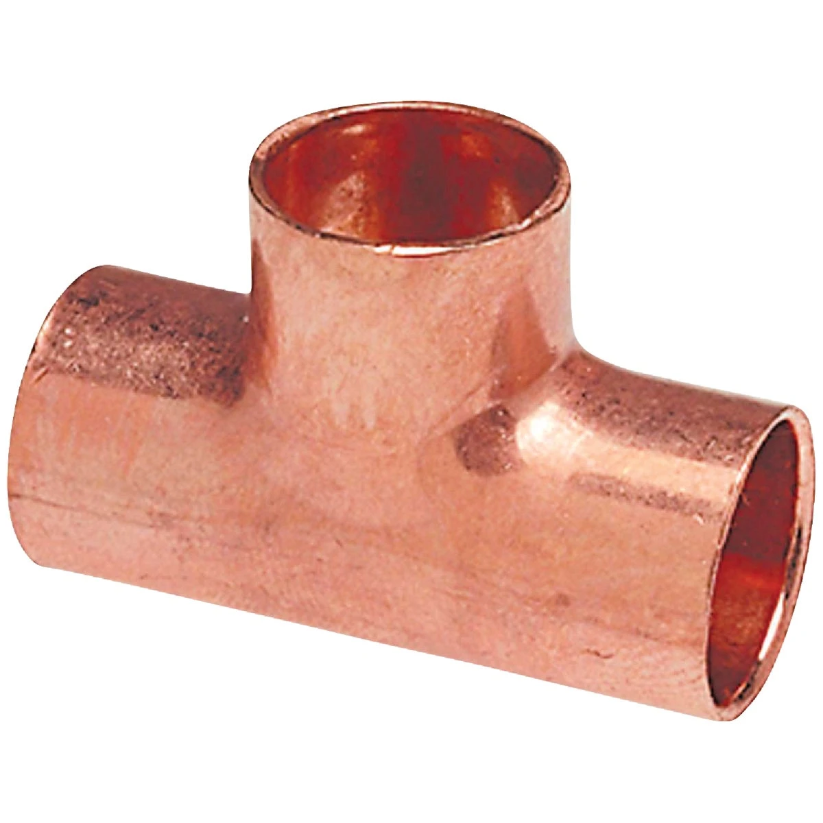 Copper Pipe Tee, 1-1/4 In. CxCxC