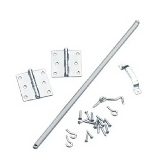 Screen Door Hardware Set, Cadmium