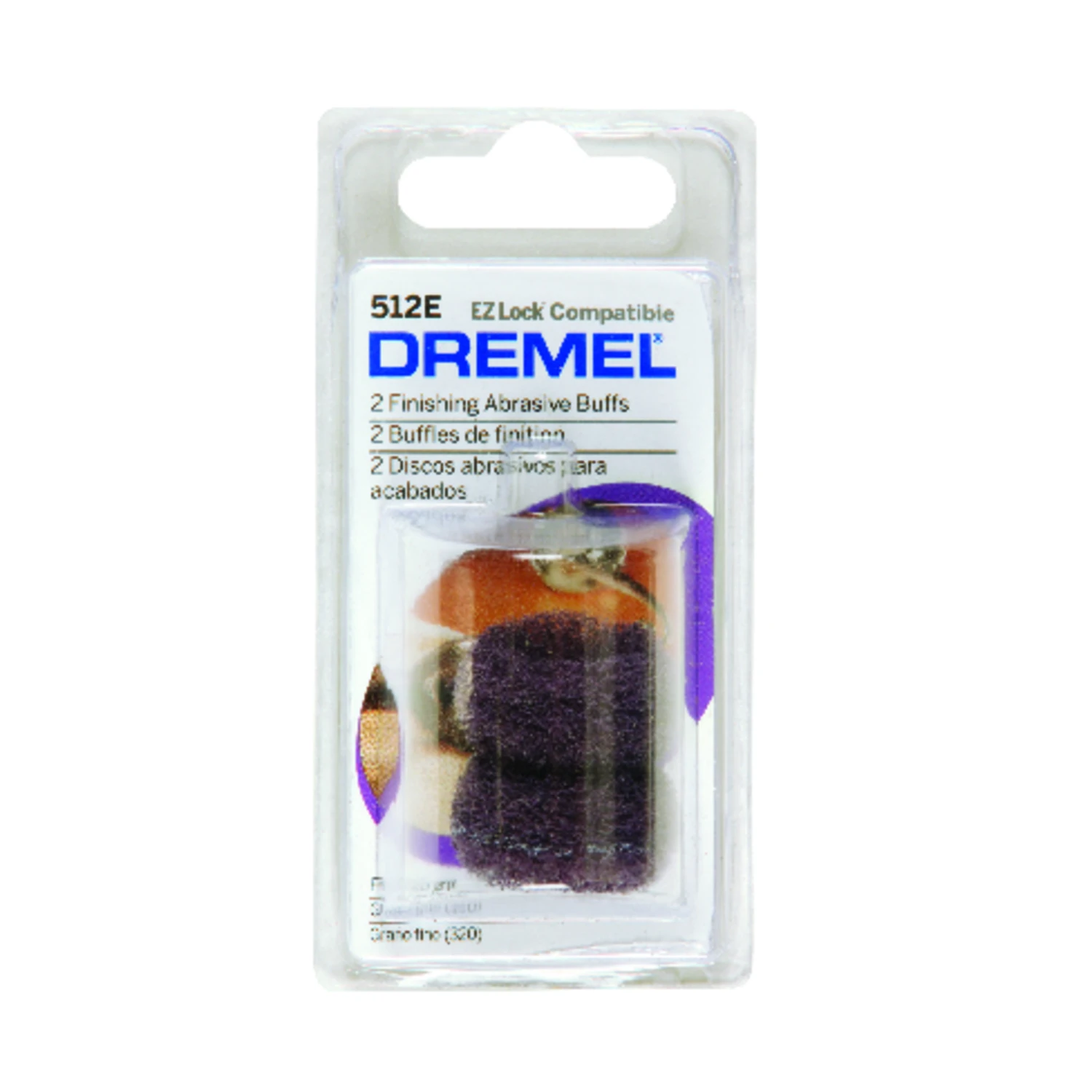 EZ Lock Fine Abrasive Wheels, 1 In., 2-Pk.