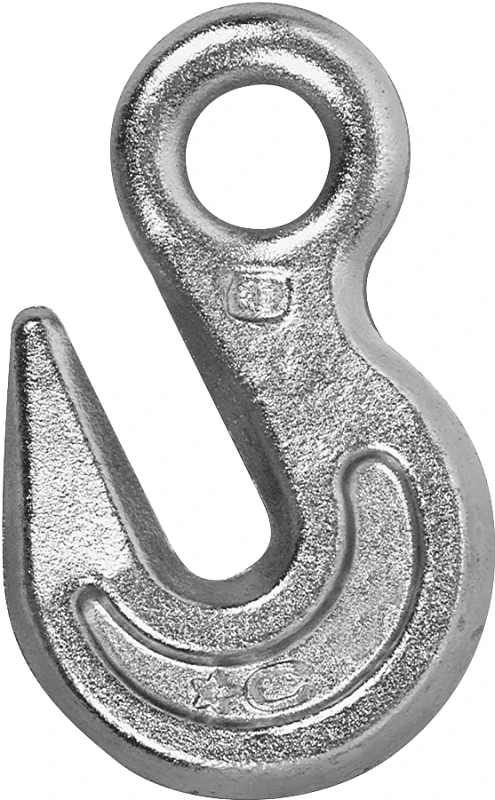 Eye Grab Hook, Zinc Plated, 3/8 In.