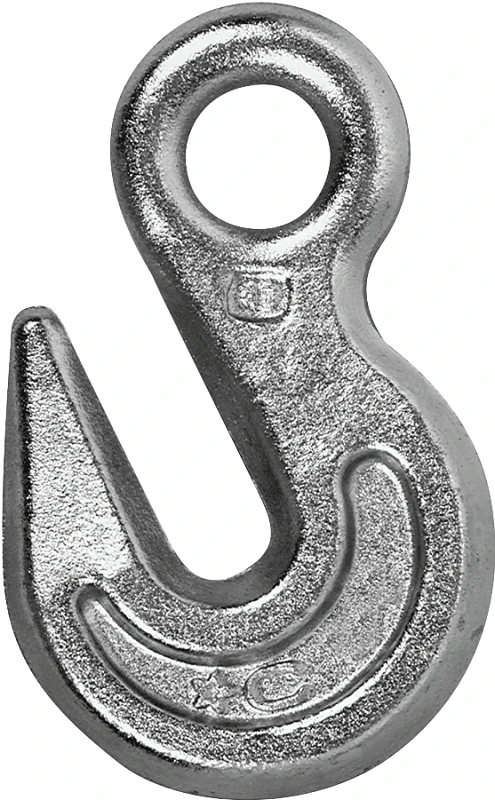 Eye Grab Hook, Zinc Plated, 1/4 In.