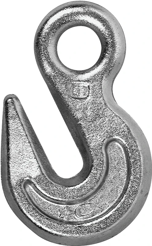 Eye Grab Hook, Zinc Plated, 5/16 In.
