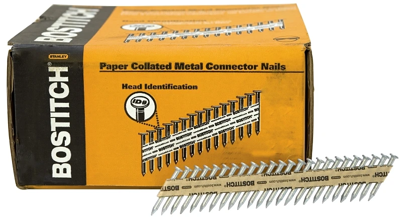 Collated Connector Nails, Galvanized Metal, 1-1/2 x .148 In., 1,000-Ct.