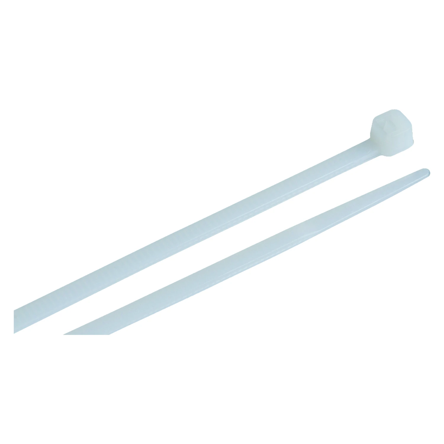 Cable Tie, Nylon, White, 6-In., 100-Pk.
