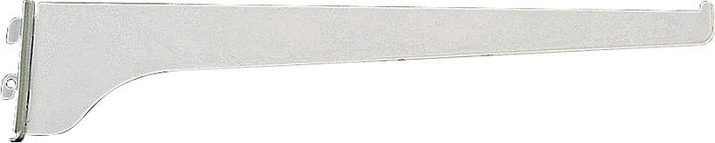 Series 80 Shelf Standard Bracket, White Steel, 12-In.