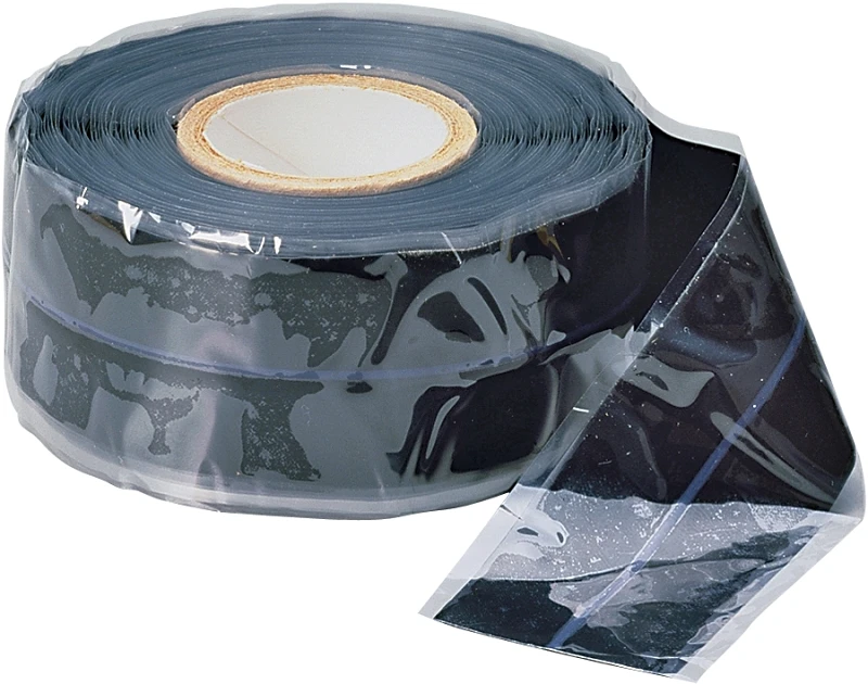 Self-Sealing Silicone Repair Tape, Black, 1-In. x 10-Ft.