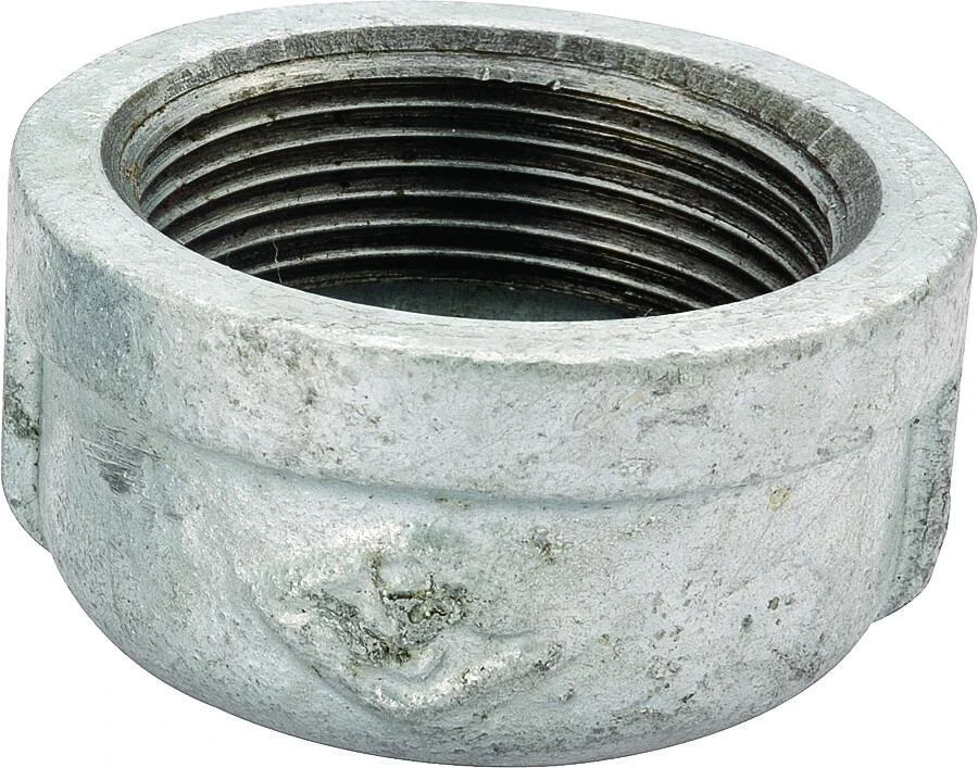 1-1/4 Inch Galvanized Malleable Iron Pipe Cap - Model 18-1-1/4g