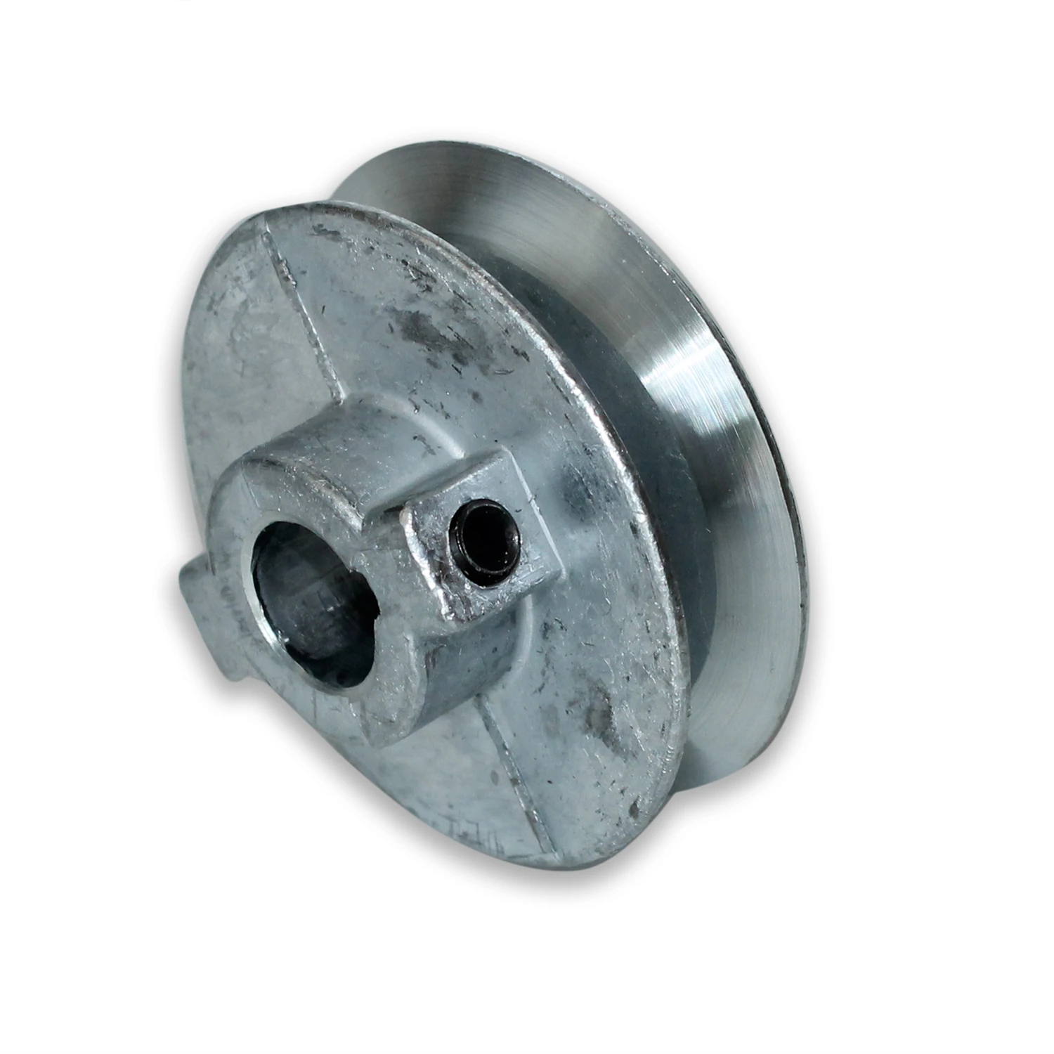 V-Groove Die-Cast Pulley, 3/4 Bore x 5 In. Dia.