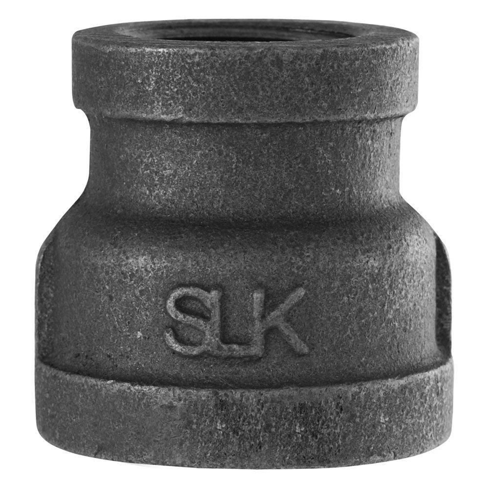 1-1/4 x 1 In. Black Pipe Reducing Coupling