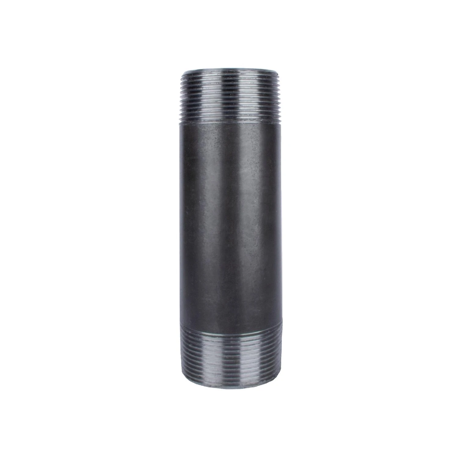 1-1/2 x 6 In. Black Pipe Nipple