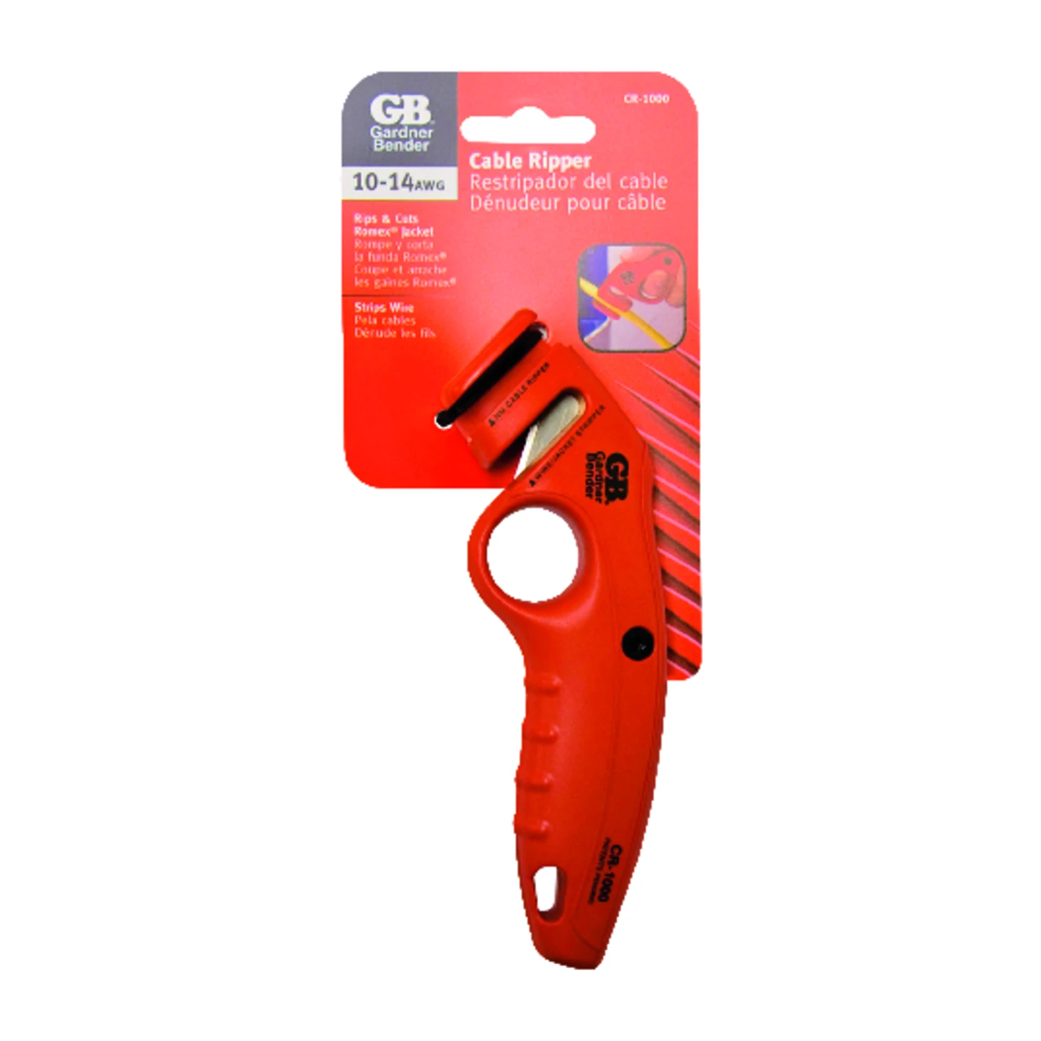 Cable Ripper With Wire Gauge