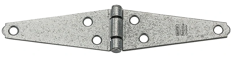 Heavy Duty Strap/Gate Hinge, Galvanized, 8 In.