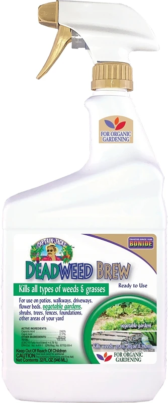 Captain Jack's Deadweed Brew Herbicide, RTU Qt.