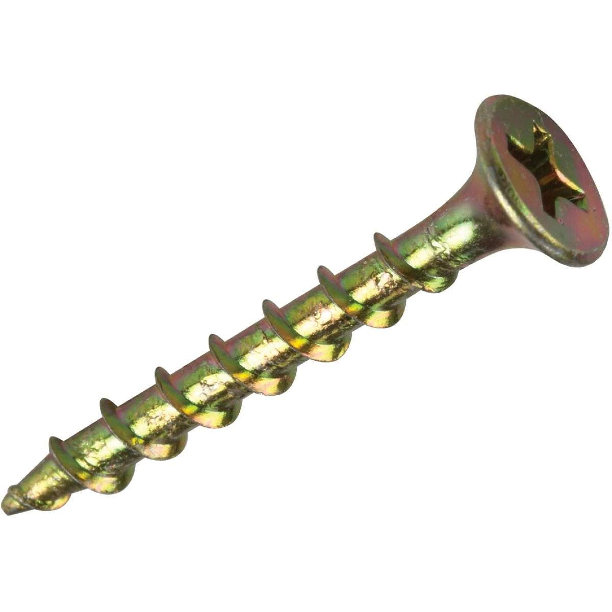#8 X 2-1/2 In. Coarse Thread Yellow Zinc Multipurpose Drywall Screw