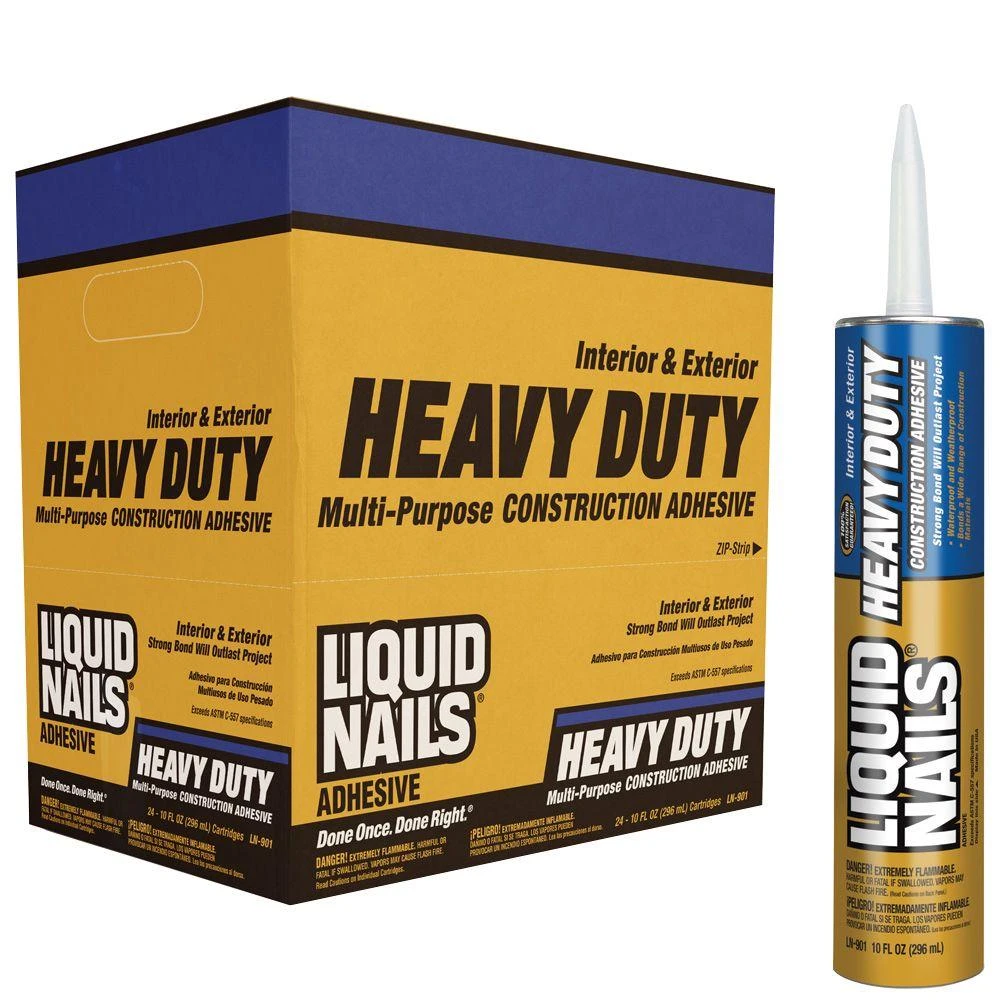 Construction & Remodeling Adhesive, Heavy-Duty, 28-oz.
