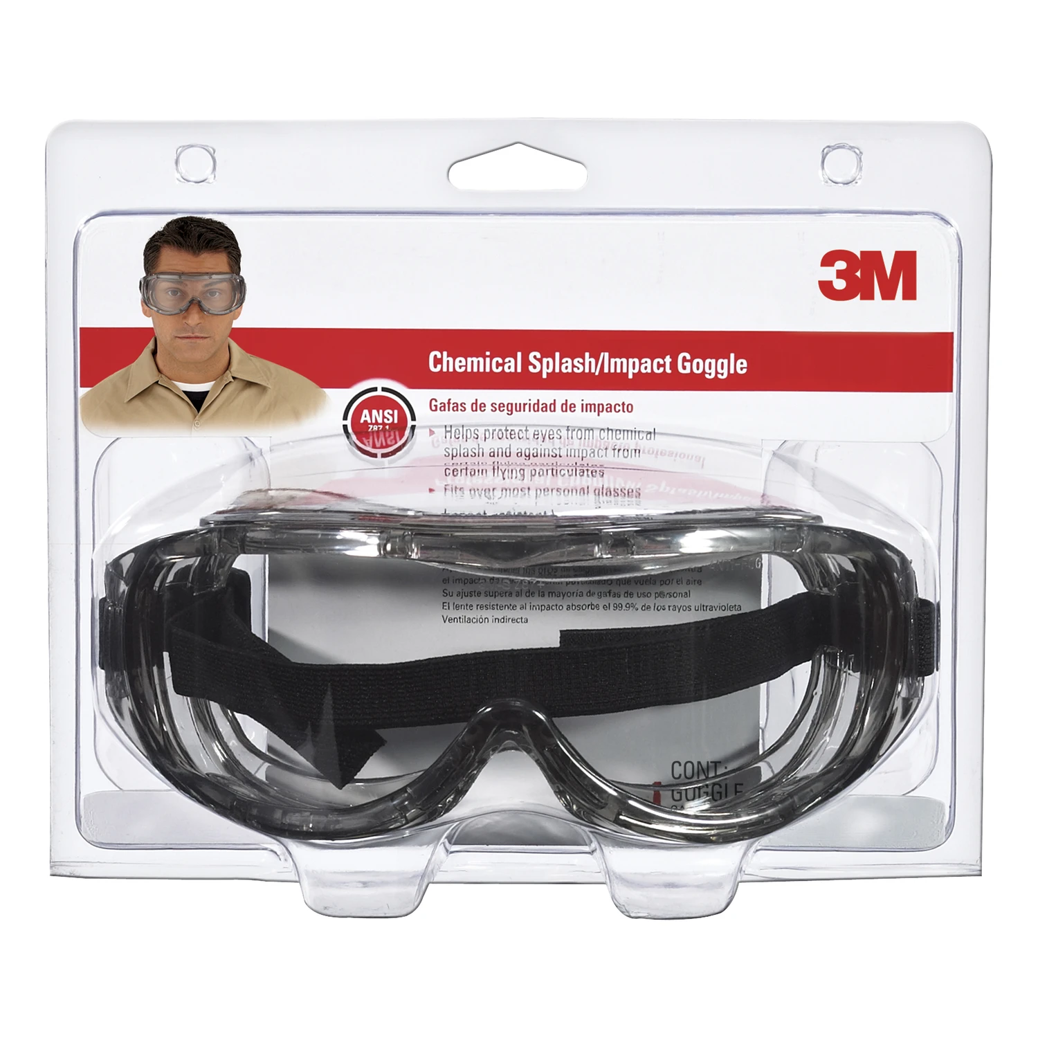 Tekk Protection Professional Chemical Splash and Impact Goggles