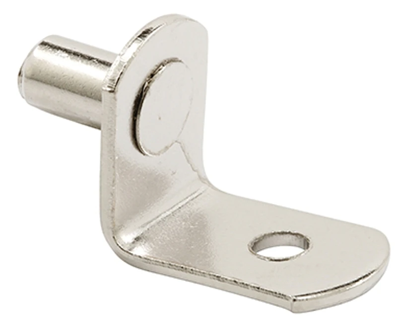 20-Lb. Shelf Support Peg, Nickel, 1/4 In., 8-Pk.