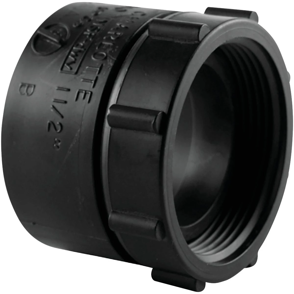ABS/DWV Swivel Tray Plug Adapter With Washer, 1-1/2 In.
