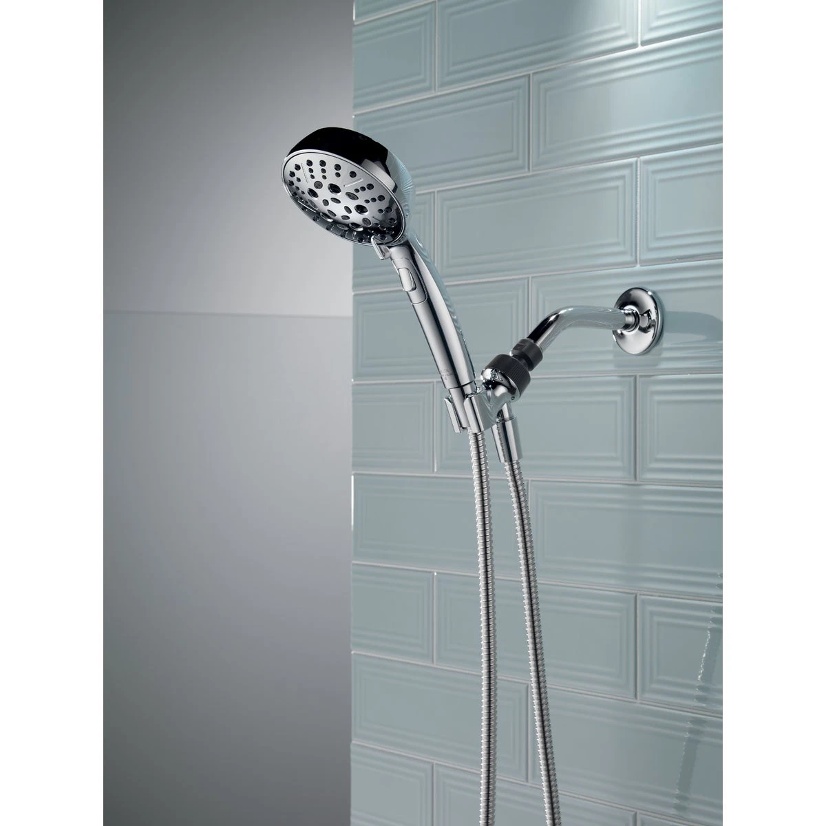 H2Okinetic 6-Spray Handheld Shower Head, Chrome