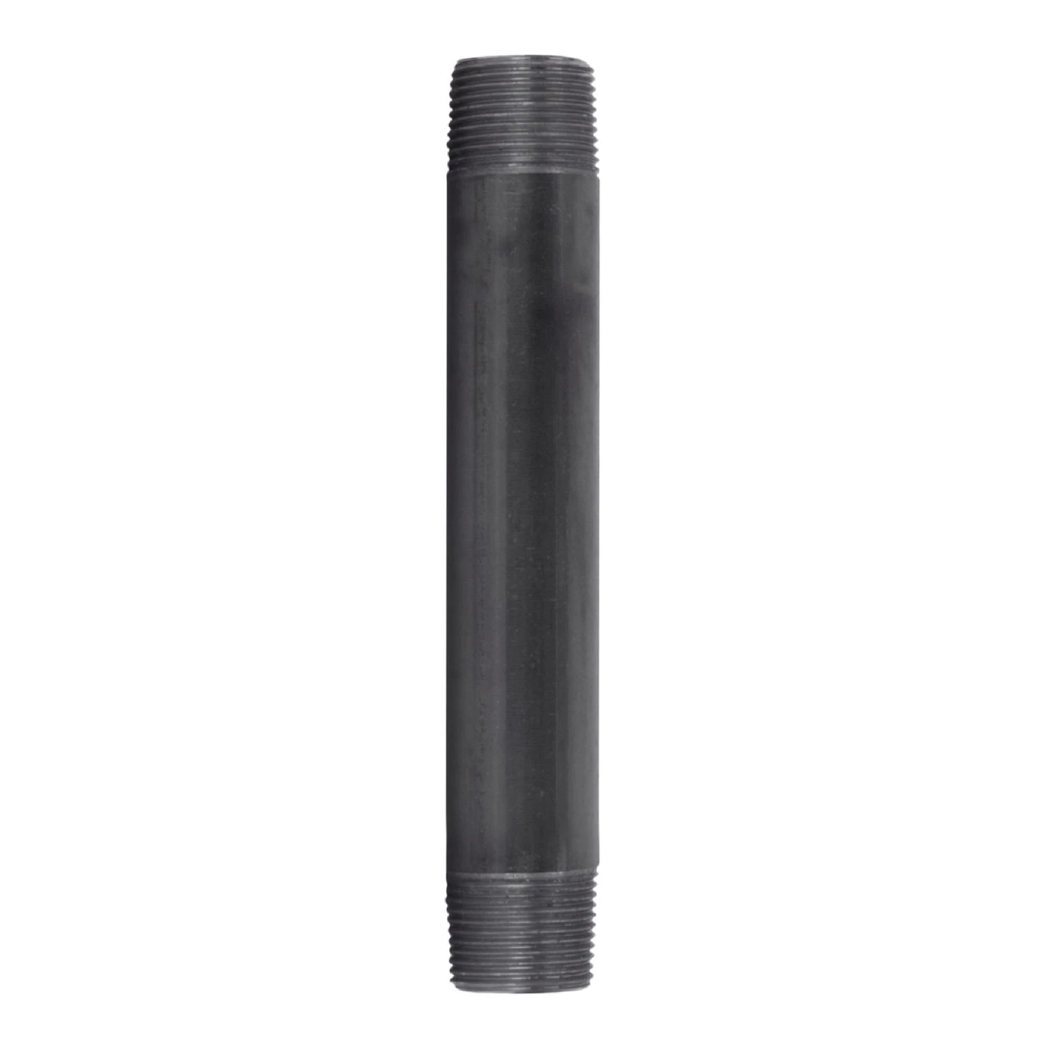 1 x 8 In. Black Pipe Nipple