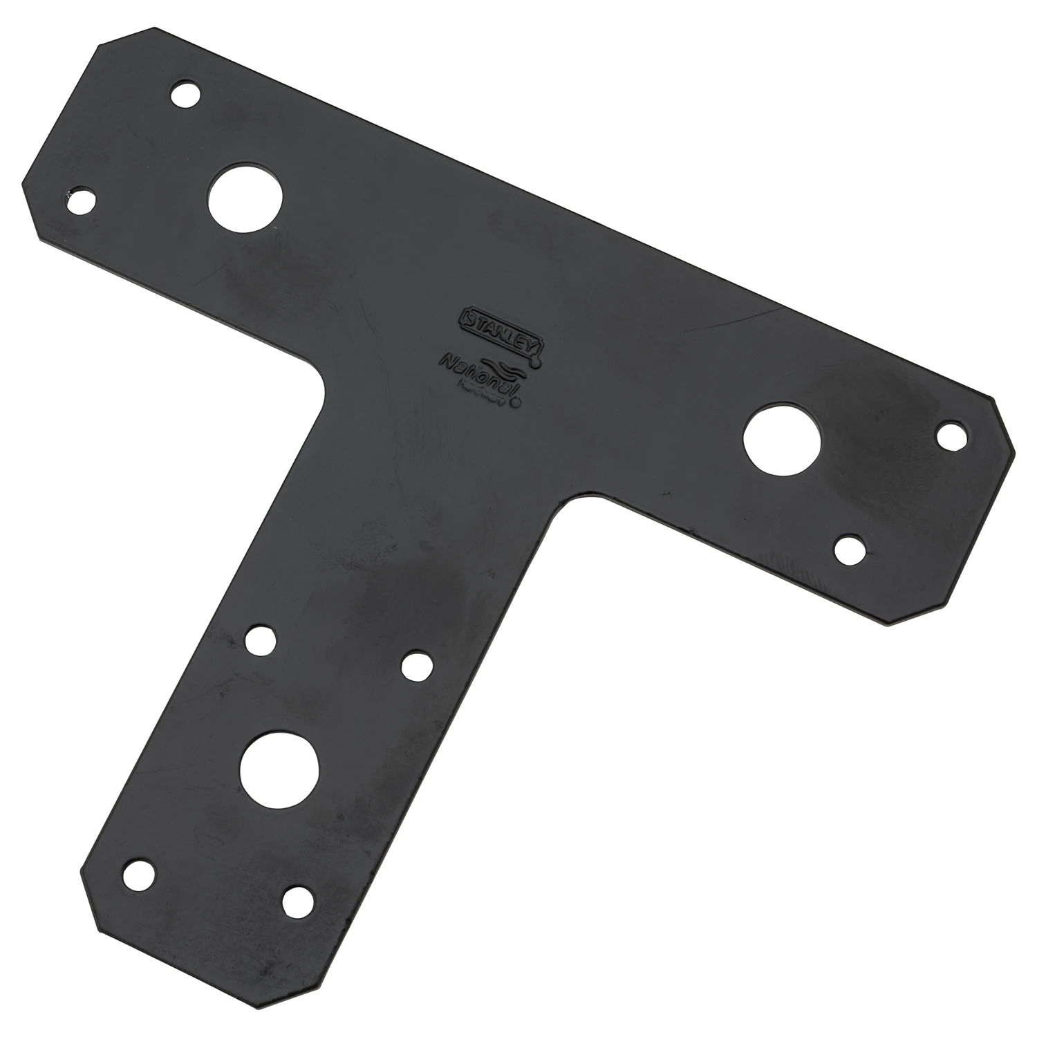 T-Plate, Black, 6 x 5 In.