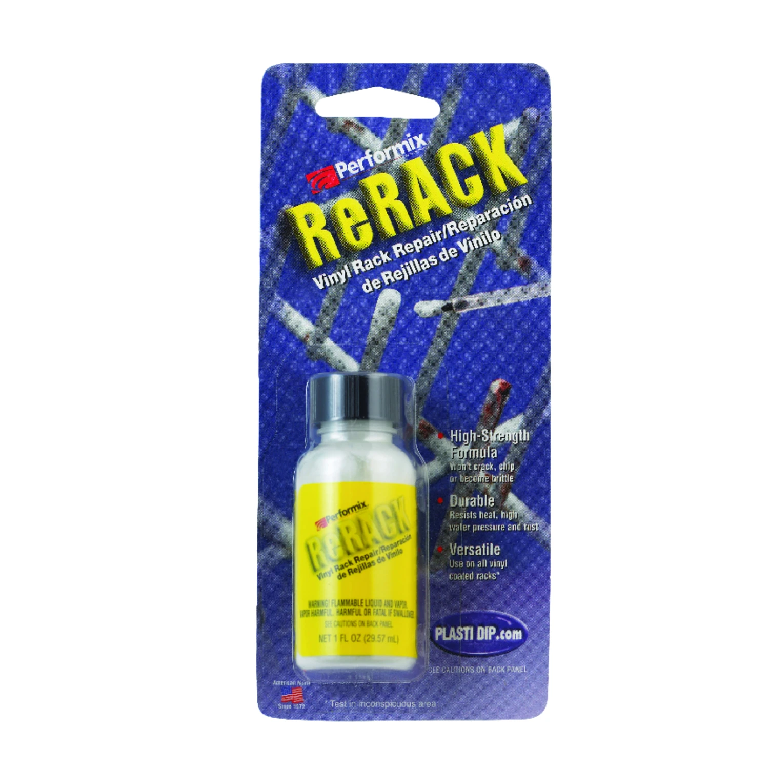 Re-Rack Rubber Repair Coating Spray, 1 oz.