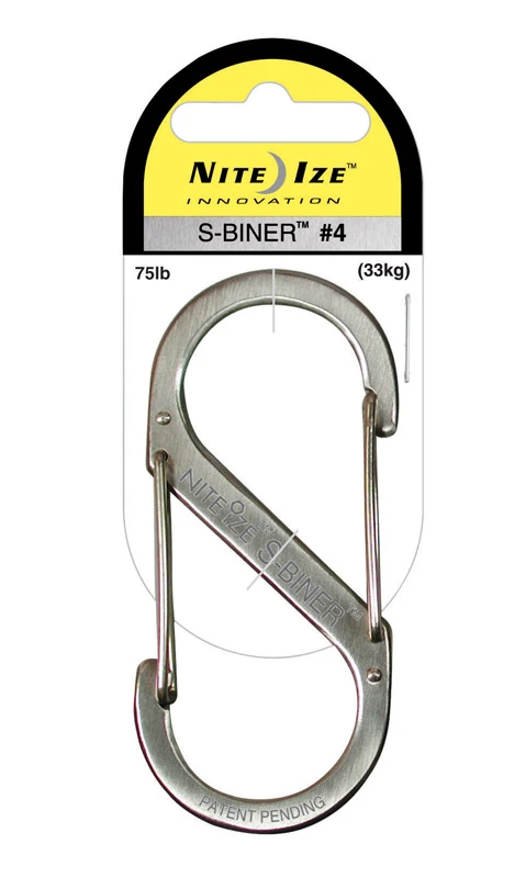 S-Biner, Stainless Steel, Size 4