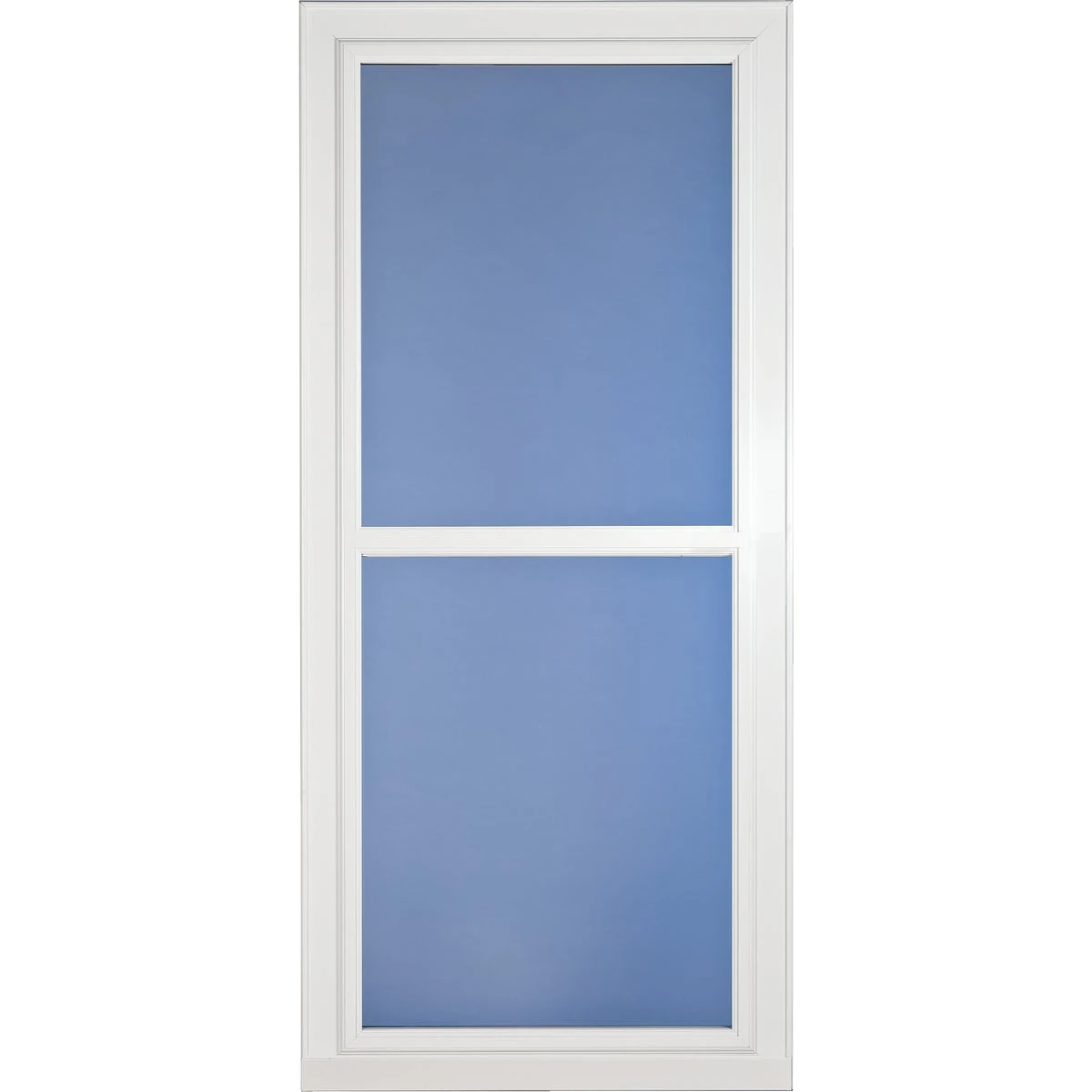 Easy Vent Selection Storm Door, Full-View Glass, White, 32 x 81-In.