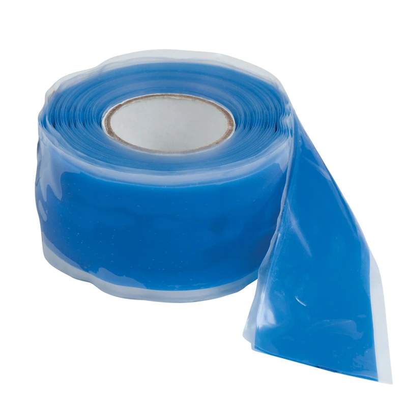 Self-Sealing Silicone Repair Tape, Blue, 1-In. x 10-Ft.