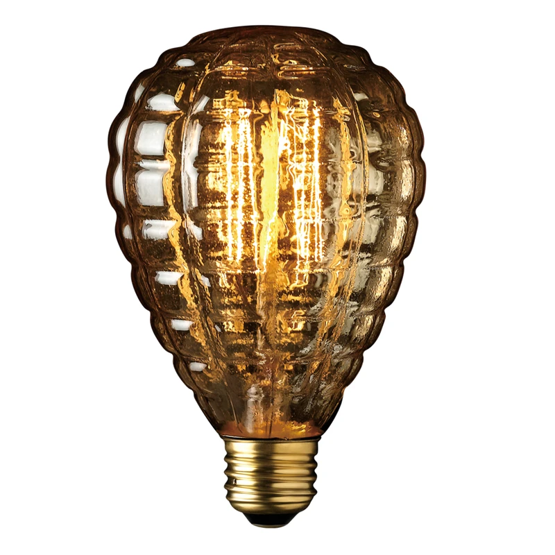Designer Granada Amber Bulb, Incandescent, 40-Watts